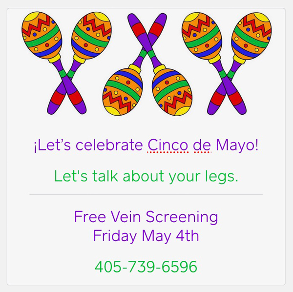 Free Vein Screening Event: Friday, May 4th